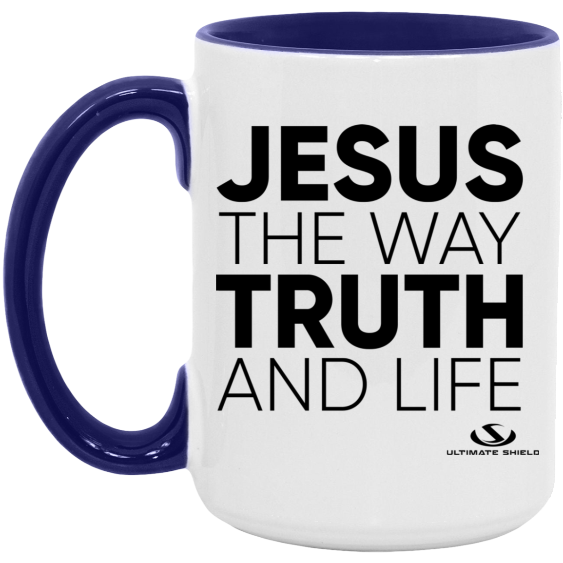 JESUS THE WAY OF TRUTH 15oz. Accent Mug