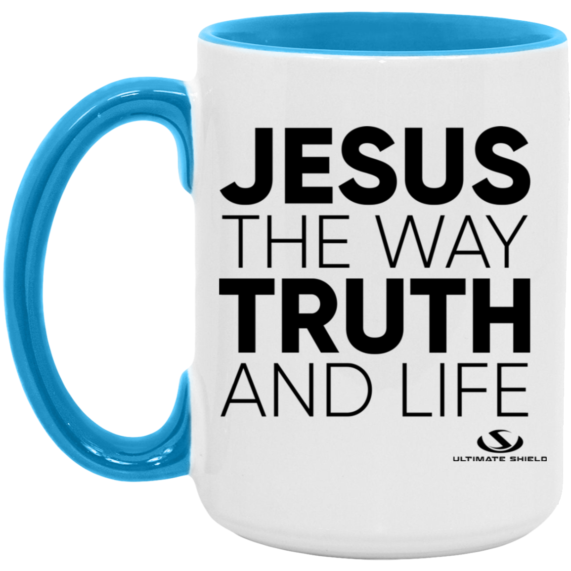 JESUS THE WAY OF TRUTH 15oz. Accent Mug