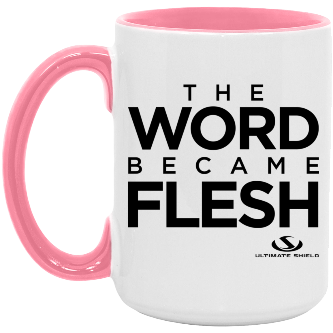 THE WORLD BECAME FLESH 15oz. Accent Mug