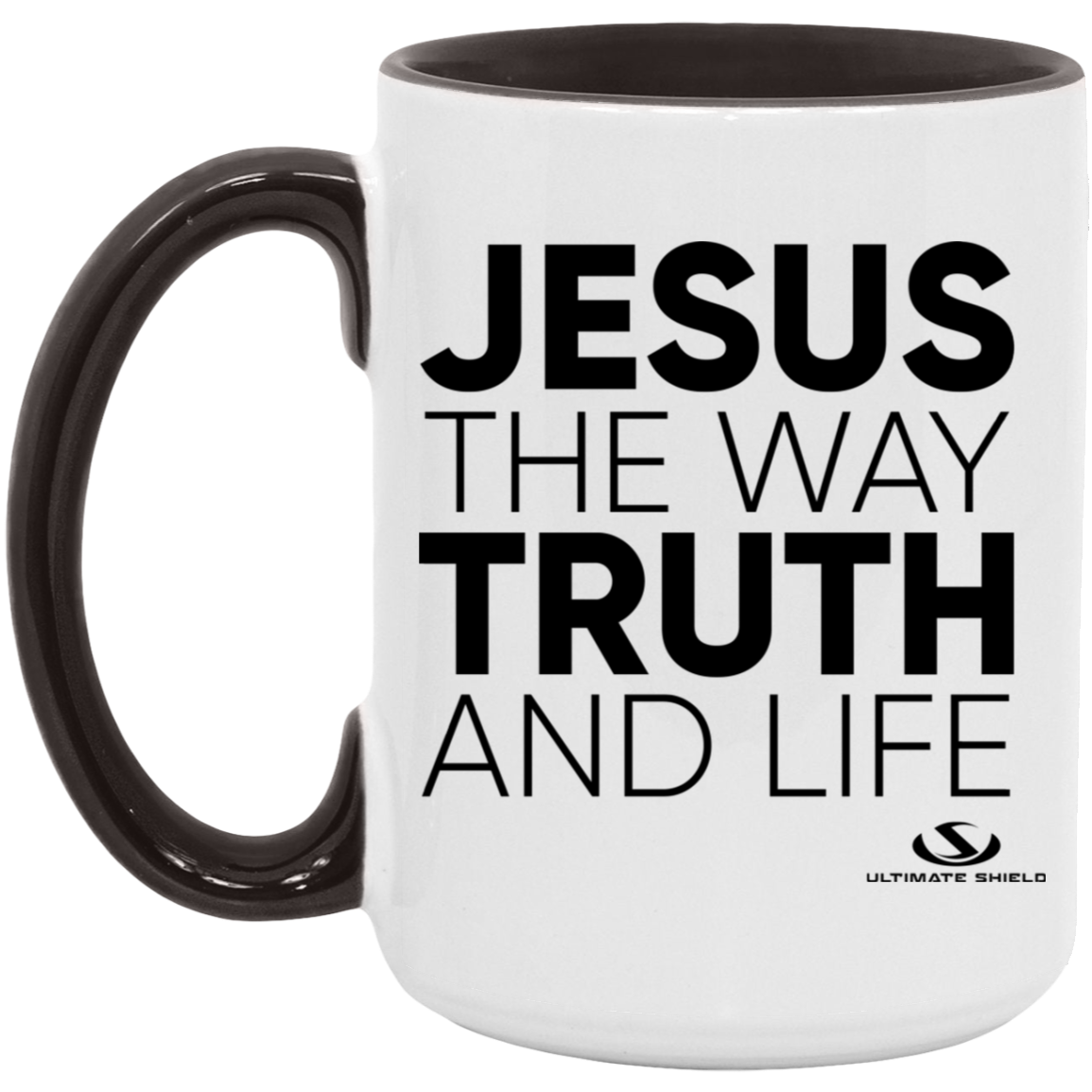 JESUS THE WAY OF TRUTH 15oz. Accent Mug