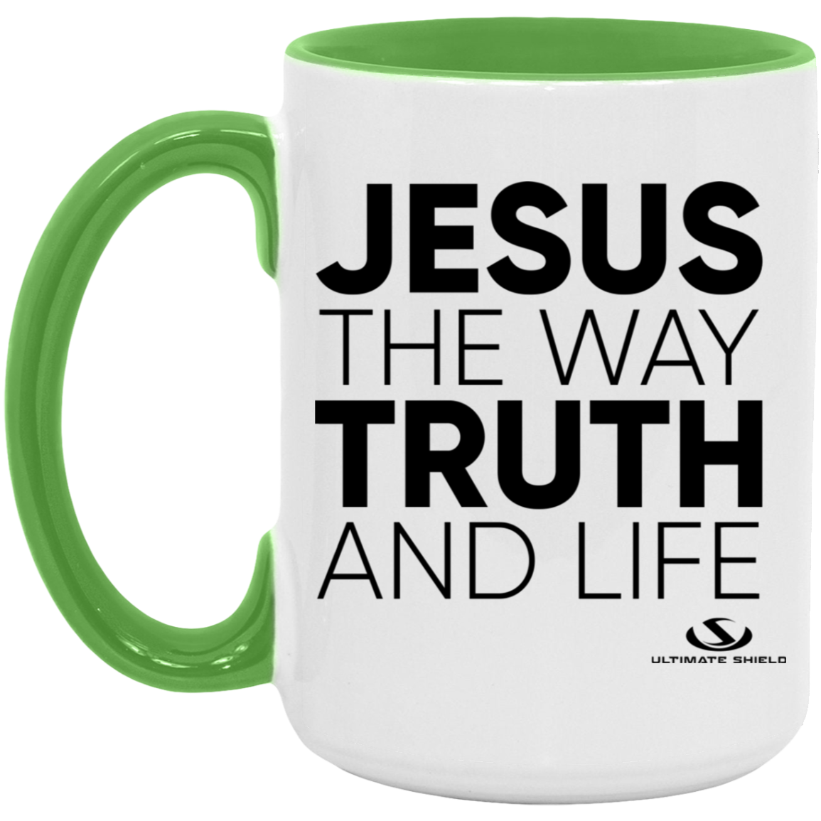 JESUS THE WAY OF TRUTH 15oz. Accent Mug